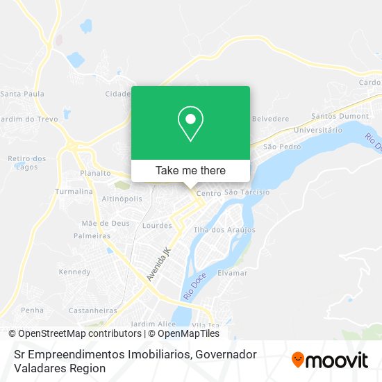 Mapa Sr Empreendimentos Imobiliarios