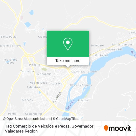 Tag Comercio de Veiculos e Pecas map