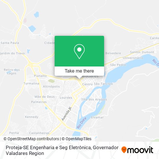 Proteja-SE Engenharia e Seg Eletrônica map