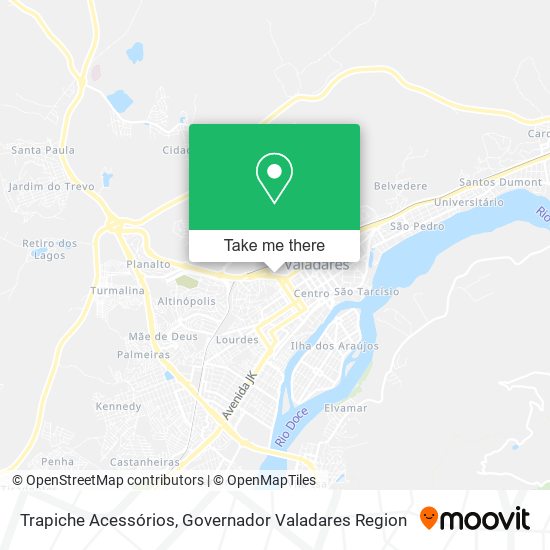 Trapiche Acessórios map