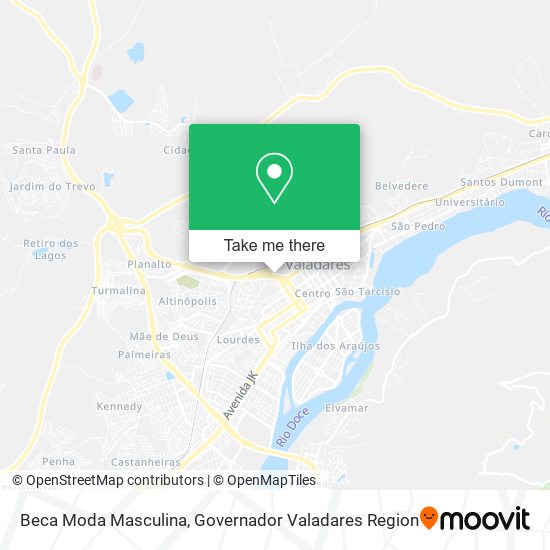 Beca Moda Masculina map