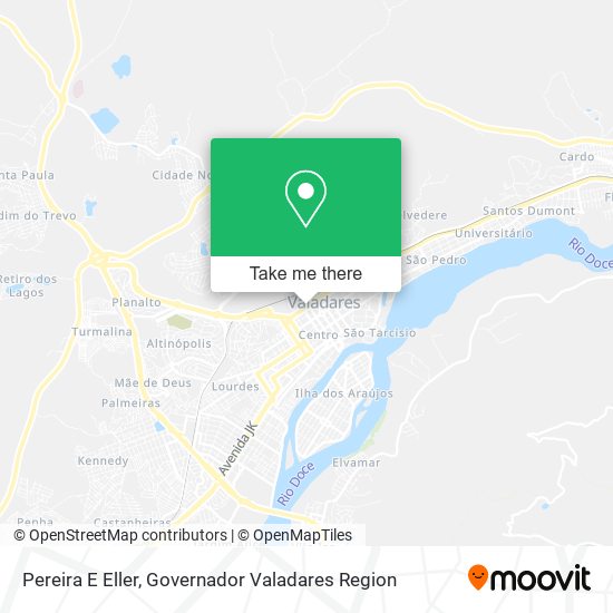 Pereira E Eller map