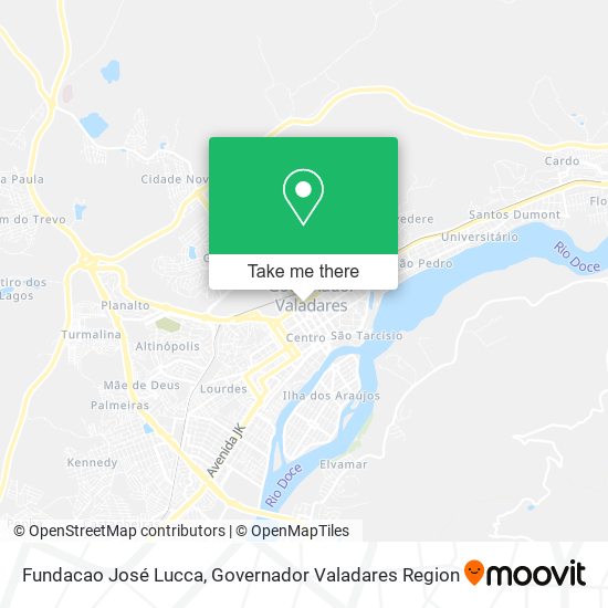 Fundacao José Lucca map