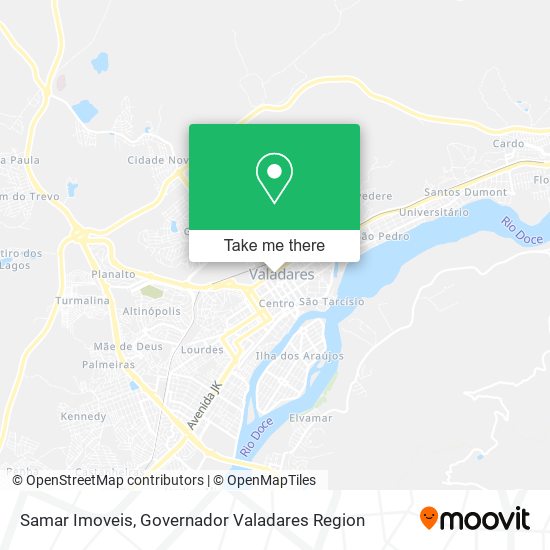 Samar Imoveis map