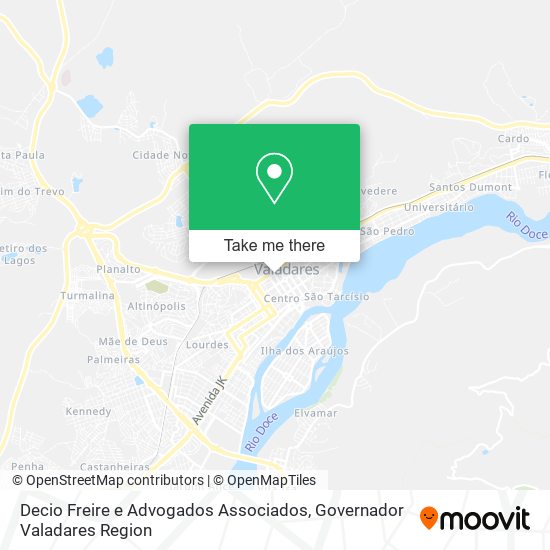 Decio Freire e Advogados Associados map