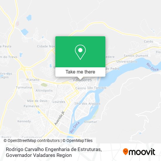 Rodrigo Carvalho Engenharia de Estruturas map