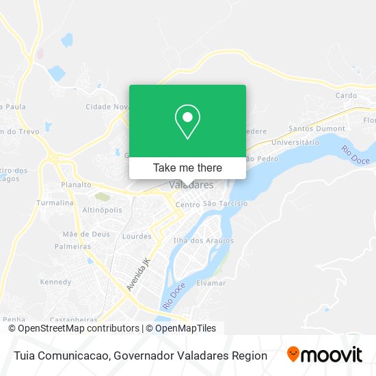 Tuia Comunicacao map