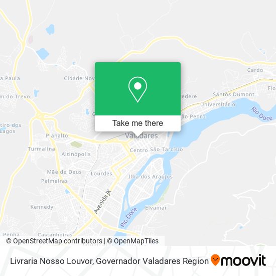 Livraria Nosso Louvor map