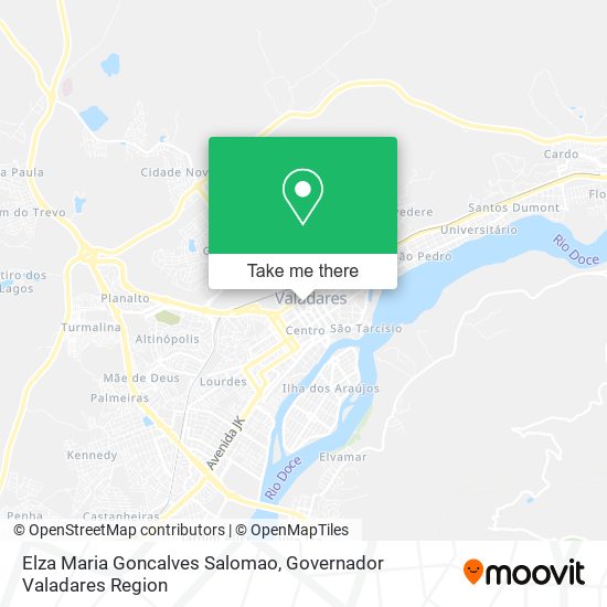 Elza Maria Goncalves Salomao map