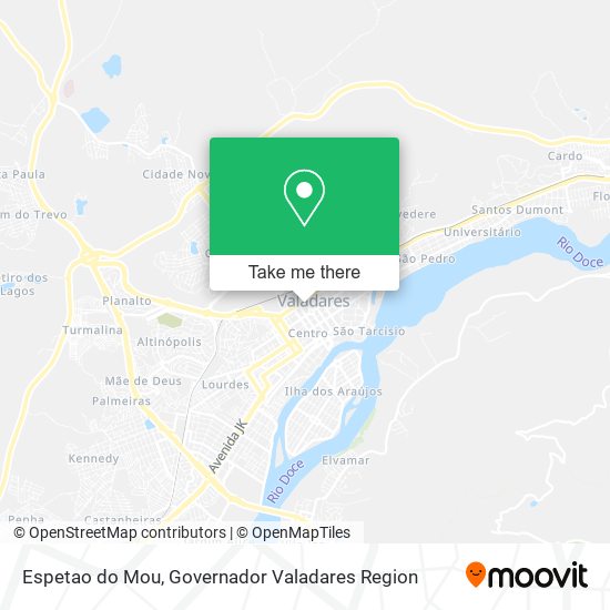 Espetao do Mou map