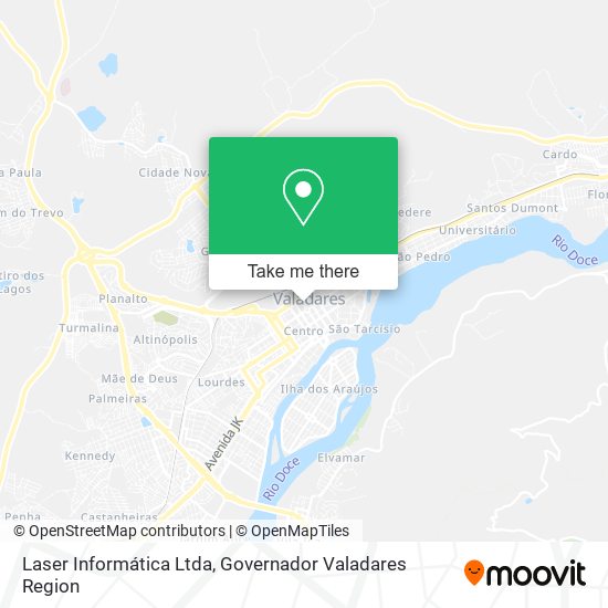 Laser Informática Ltda map