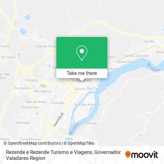 Rezende e Rezende Turismo e Viagens map