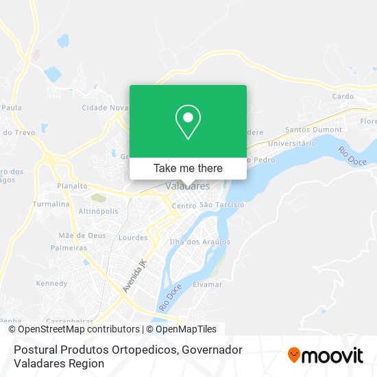 Postural Produtos Ortopedicos map