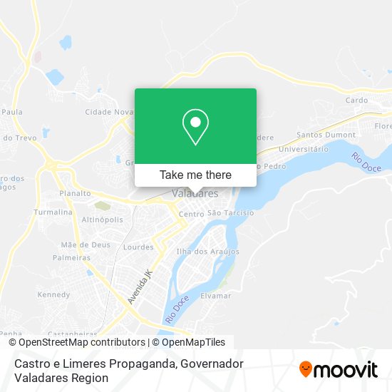Castro e Limeres Propaganda map