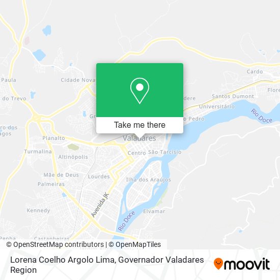 Lorena Coelho Argolo Lima map
