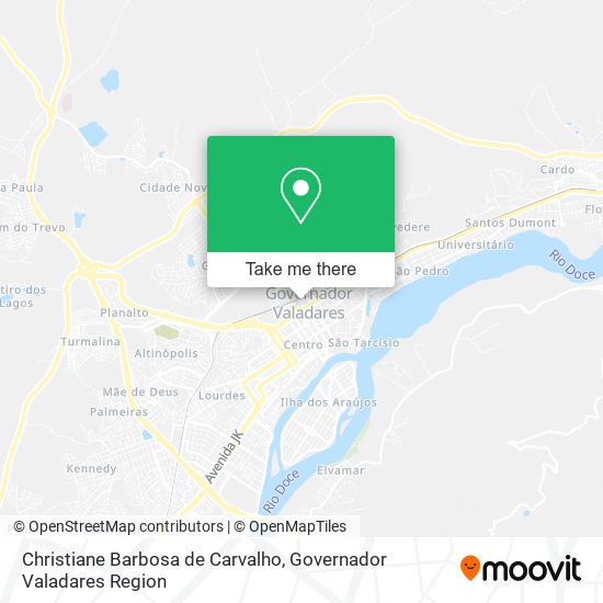 Christiane Barbosa de Carvalho map
