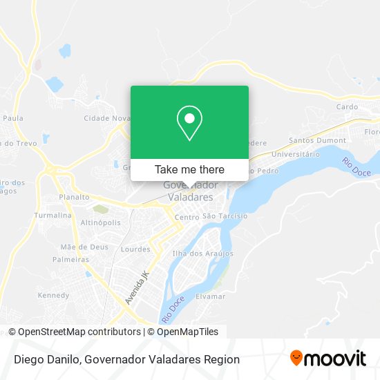 Diego Danilo map