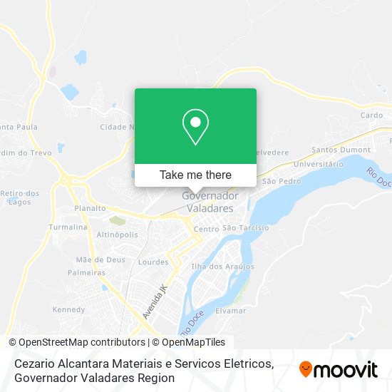 Cezario Alcantara Materiais e Servicos Eletricos map