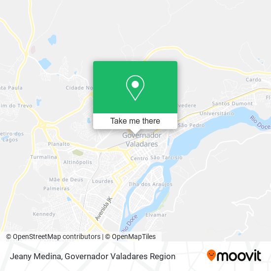 Mapa Jeany Medina