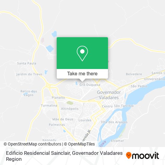 Edificio Residencial Sainclair map