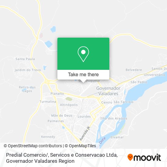 Predial Comercio / , Servicos e Conservacao Ltda map