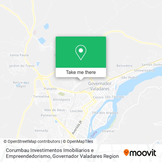 Corumbau Investimentos Imobiliarios e Empreendedorismo map