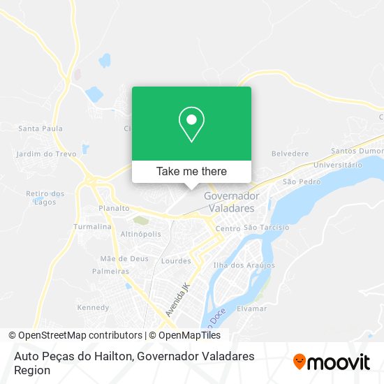 Auto Peças do Hailton map