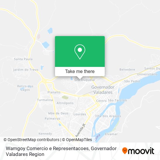 Wamgoy Comercio e Representacoes map
