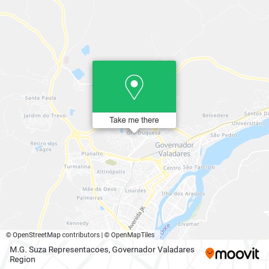 M.G. Suza Representacoes map