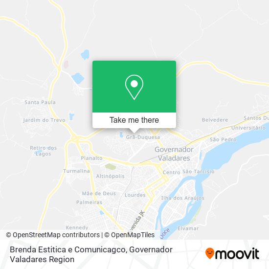 Mapa Brenda Estitica e Comunicagco