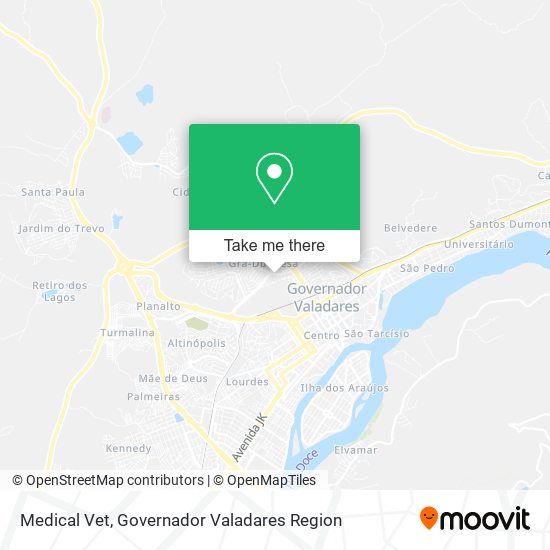 Medical Vet map