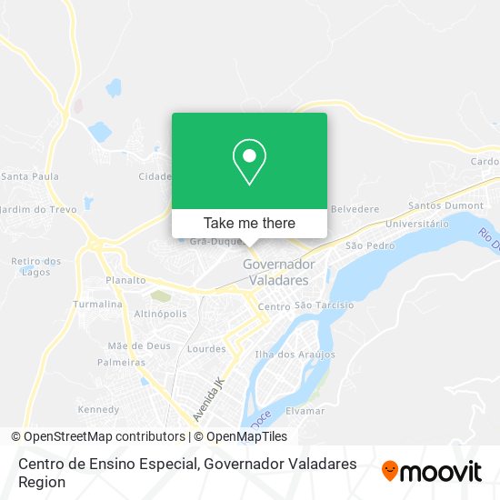 Centro de Ensino Especial map