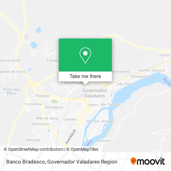 Banco Bradesco map