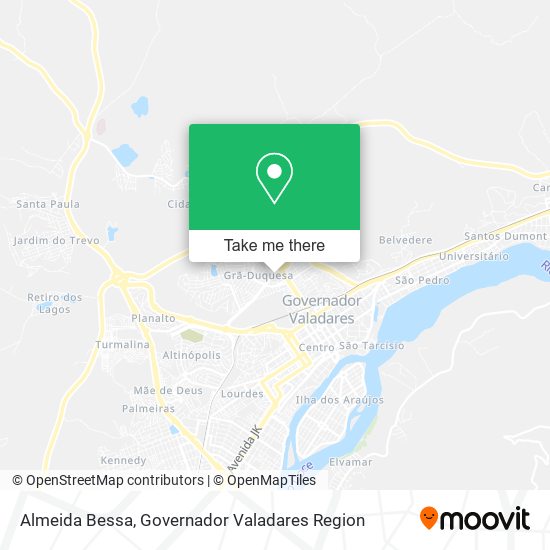 Almeida Bessa map