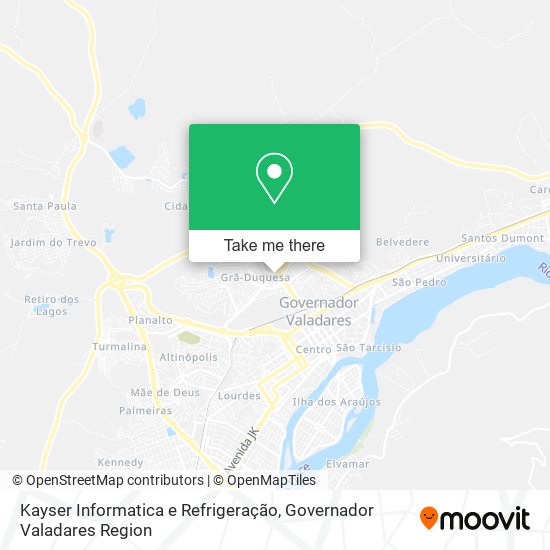 Kayser Informatica e Refrigeração map
