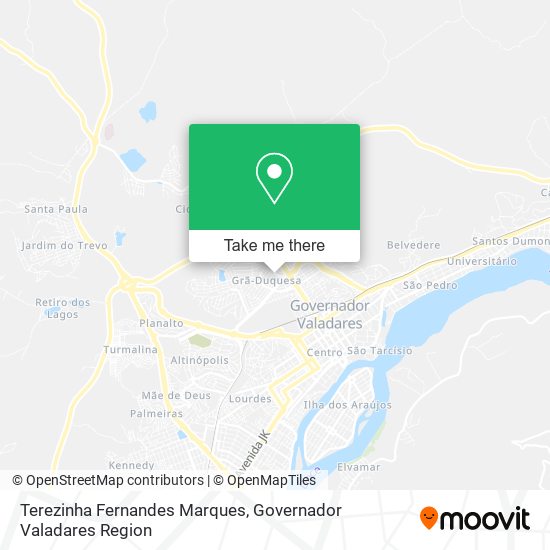 Terezinha Fernandes Marques map