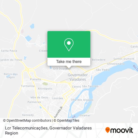 Lcr Telecomunicações map