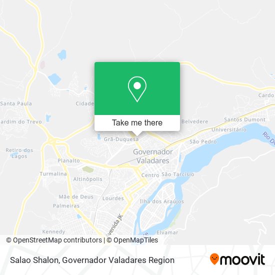 Salao Shalon map