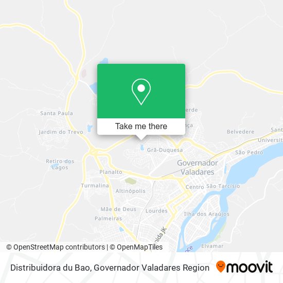 Distribuidora du Bao map