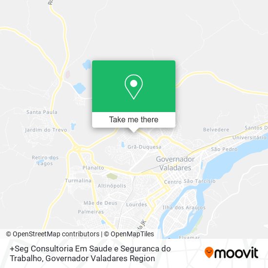 +Seg Consultoria Em Saude e Seguranca do Trabalho map