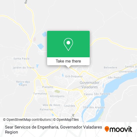 Mapa Sear Servicos de Engenharia