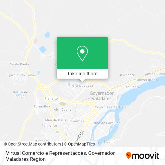 Mapa Virtual Comercio e Representacoes