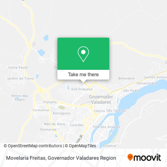 Movelaria Freitas map