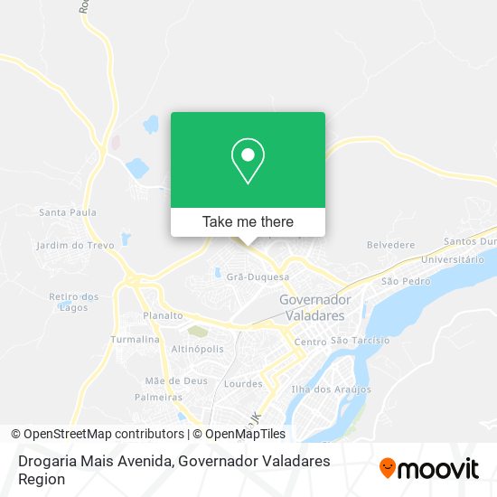 Drogaria Mais Avenida map