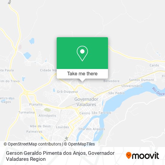 Gerson Geraldo Pimenta dos Anjos map