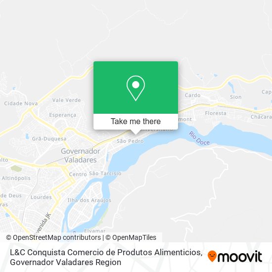 L&C Conquista Comercio de Produtos Alimenticios map