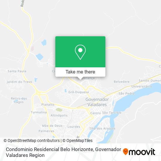 Condominio Residencial Belo Horizonte map