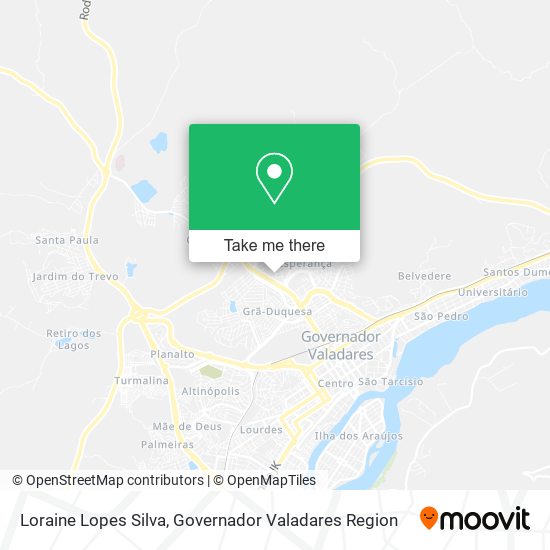 Loraine Lopes Silva map