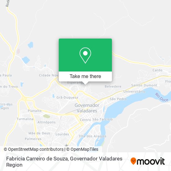 Fabricia Carreiro de Souza map