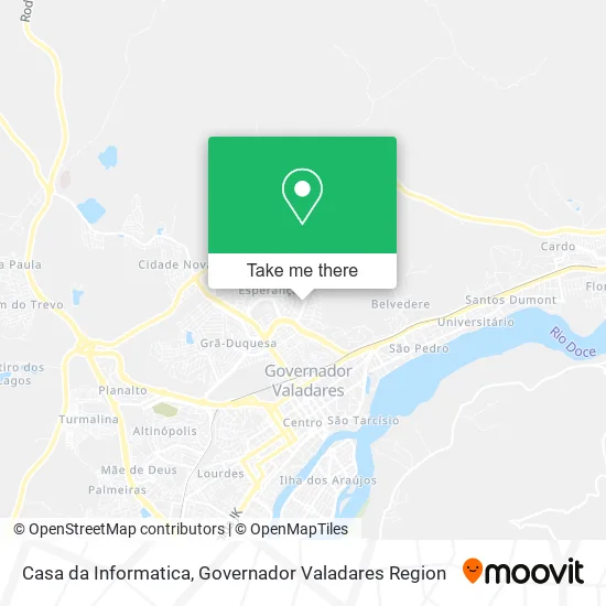 Casa da Informatica map